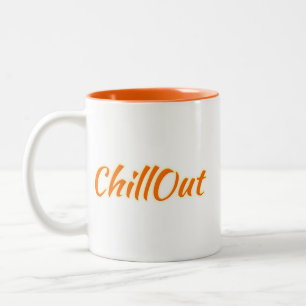 Café Em Dois Tons Caneca de ChillOut  