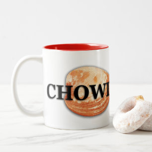 Café Em Dois Tons Caneca de Chowda
