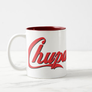 Café Em Dois Tons Caneca de Chupa Chupa