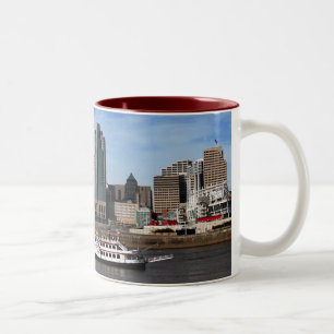 Café Em Dois Tons Caneca de Cincinnati