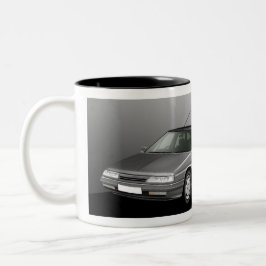 Café Em Dois Tons Caneca de Citroen XM V6 24V