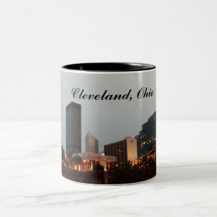 Café Em Dois Tons Caneca de CLEVELAND, OHIO
