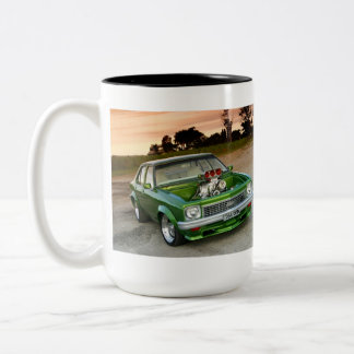 Café Em Dois Tons Caneca de Cofffee da máquina do músculo