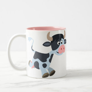 Café Em Dois Tons Caneca de Corrida branca