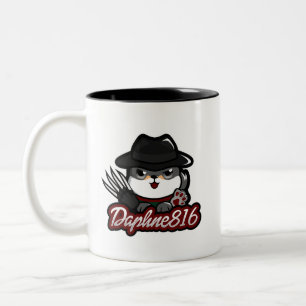 Café Em Dois Tons Caneca de Daphne 816 o Dia das Bruxas