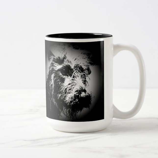 Café Em Dois Tons Caneca de Darcy (Direita)