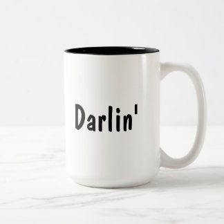 Café Em Dois Tons Caneca de Darlin