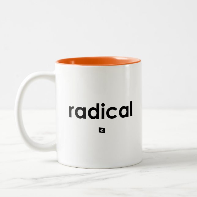 Café Em Dois Tons Caneca de Declaração Radical para Destros (Esquerda)