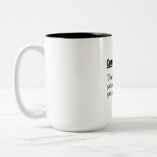 Café Em Dois Tons Caneca de Definição de Colega de Trabalho Engraçad