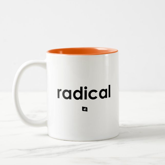 Café Em Dois Tons Caneca de Definição Radical para Destros (Esquerda)