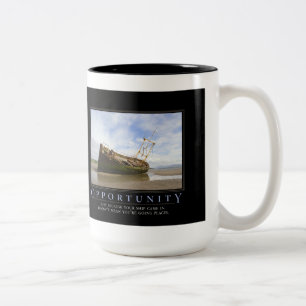 Café Em Dois Tons Caneca de Demotivational da colaboração