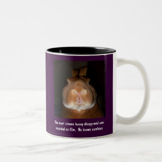 Café Em Dois Tons Caneca de desaprovação 1 dos coelhos -