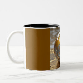 Café Em Dois Tons Caneca de Duas Cores 11oz (Mármore-4)