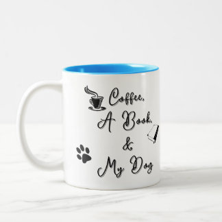 Café Em Dois Tons Caneca de duas cores 325 ml (azul céu)