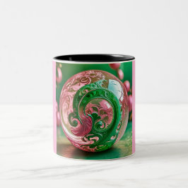 Café Em Dois Tons Caneca de Duas Cores 325ml (Mármore)