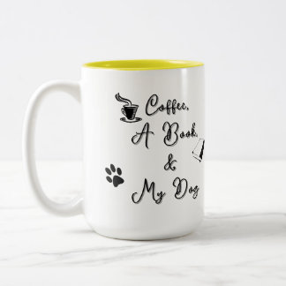 Café Em Dois Tons Caneca de duas cores 450 ml (amarelo)