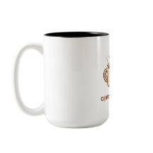 Caneca de Duas Cores, 450ml