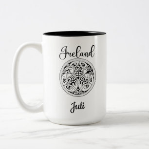 Café Em Dois Tons Caneca de duas cores celta, 15 oz