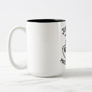 Café Em Dois Tons Caneca de Duas Cores Citação de Humor Cerveja Fáci