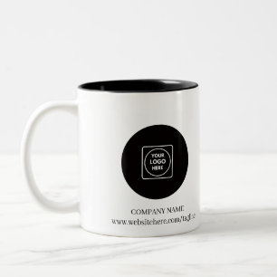 Café Em Dois Tons Caneca de Duas Cores com Logotipo de Empresa Perso