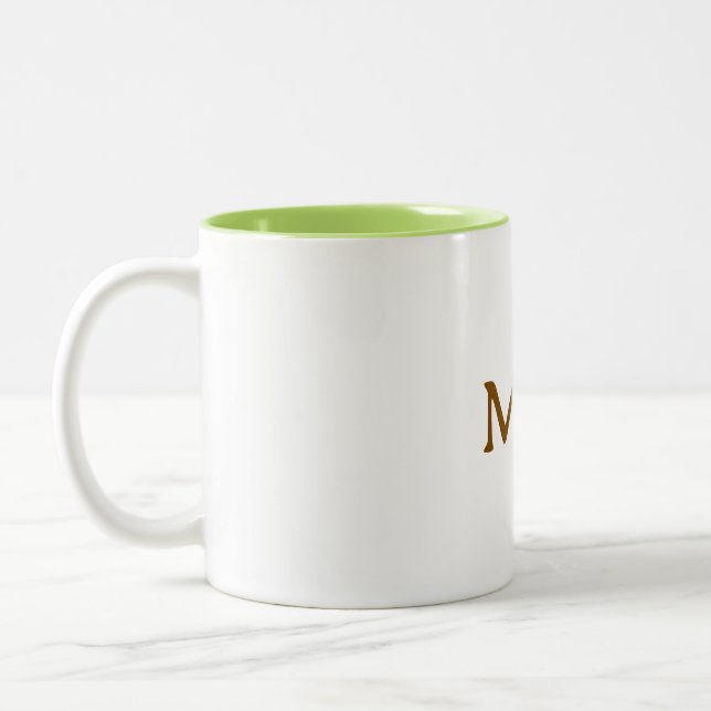 Café Em Dois Tons Caneca de duas cores de 325 ml (Esquerda)