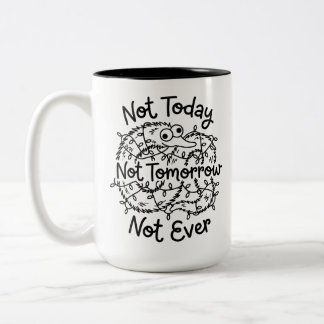 Café Em Dois Tons Caneca de Duas Cores Decoração de Casa Citação Eng