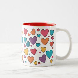 Café Em Dois Tons Caneca de Duas Cores Dia dos Namorados