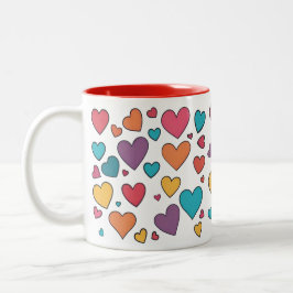 Café Em Dois Tons Caneca de Duas Cores Dia dos Namorados