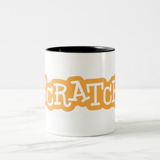 Café Em Dois Tons Caneca de duas cores do risco (Centro)