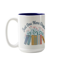 Caneca de Duas Cores Just One More Chapter