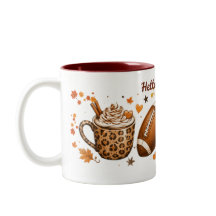 Caneca de Duas Cores Olá Outono
