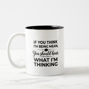 Café Em Dois Tons Caneca de duas cores Pense fora do copo