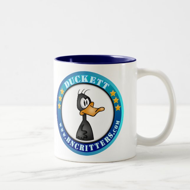 Café Em Dois Tons Caneca de Duckett (Direita)