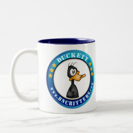 Café Em Dois Tons Caneca de Duckett