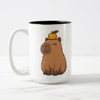 Café Em Dois Tons Caneca de Energia do Capivara de Pico – Capivara E