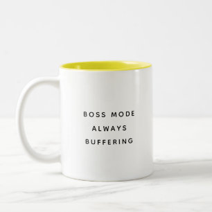 Café Em Dois Tons Caneca de Escritório Divertida Para Chefe Colega d