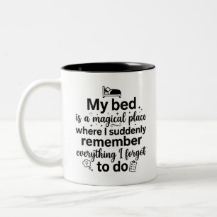Café Em Dois Tons Caneca de Esquecimento Súbito 11 oz Duas-Tons
