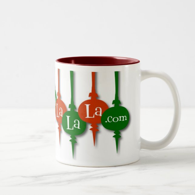 Café Em Dois Tons Caneca de FaLaLaLaLa (Direita)
