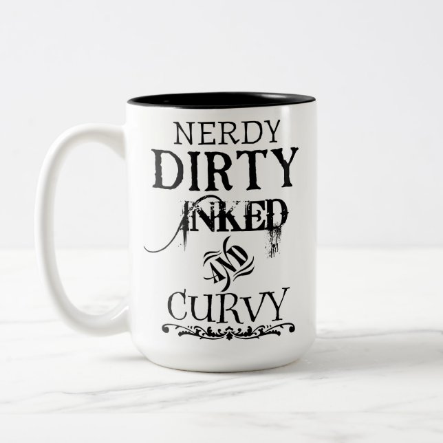 Café Em Dois Tons Caneca de Fanklette (Esquerda)