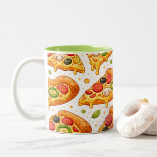 Café Em Dois Tons Caneca de festa personalizada