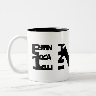 Café Em Dois Tons Caneca de Fieldmarshal