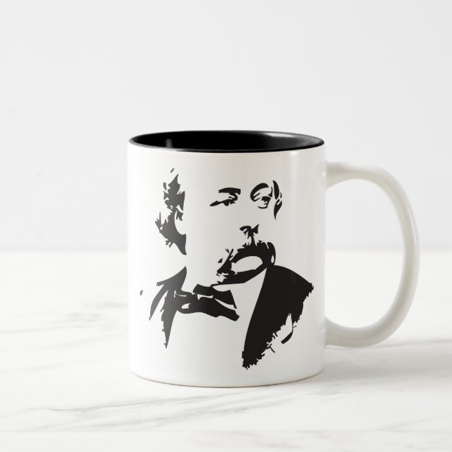 Café Em Dois Tons Caneca de Flaubert (Direita)