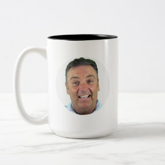 Café Em Dois Tons Caneca de Foto com Duas Cores PRETA - Caneca Perso