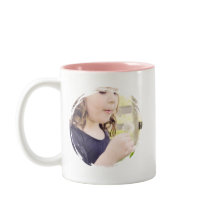 Caneca de Foto - Personalizada Rosa