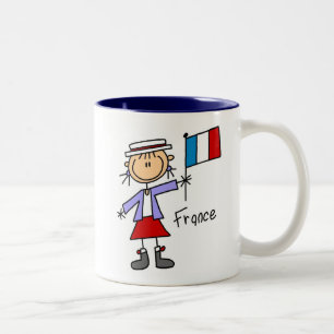 Café Em Dois Tons Caneca de France