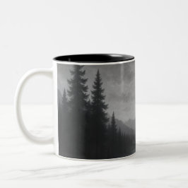 Café Em Dois Tons Caneca de Fuga para a Montanha