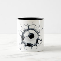 caneca de futebol