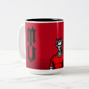 Café Em Dois Tons Caneca de Futebol Manchester