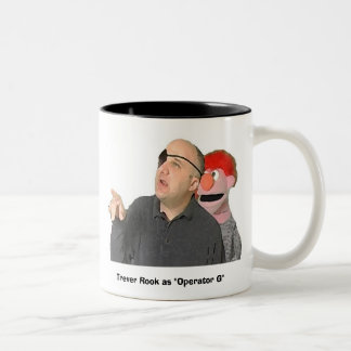 Café Em Dois Tons Caneca de G do operador
