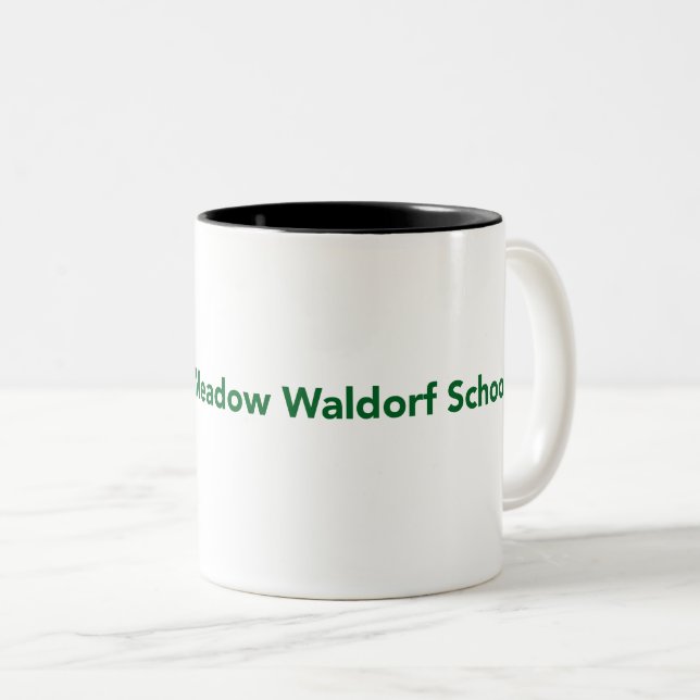 Café Em Dois Tons Caneca de GMWS (Frente Esquerda)